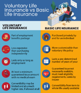 Voluntary Life Insurance vs. Basic Life Insurance | QuickQuote.com