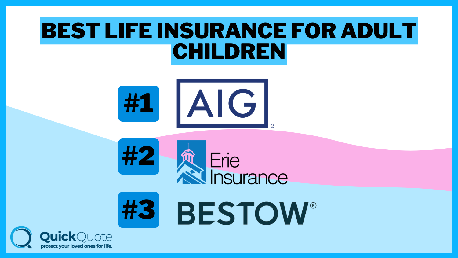 Best Life Insurance for Adult Children: AIG, Erie, and Bestow