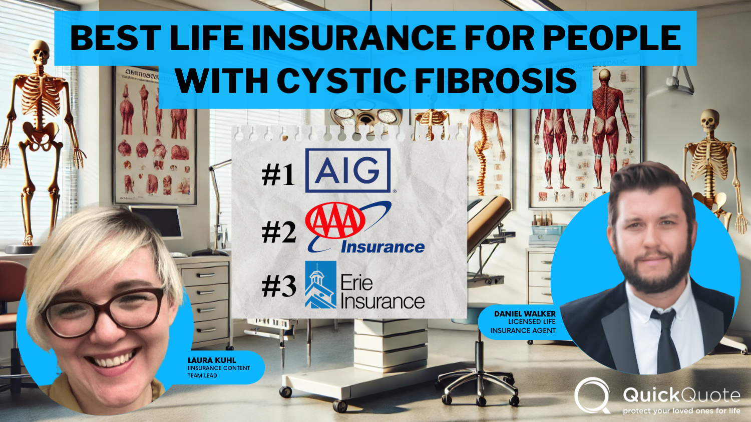 AIG, AAA, and Erie: Best Life Insurance for People With Cystic Fibrosis