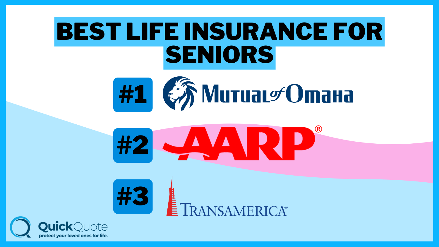 Best Life Insurance for Seniors: Mutual of Omaha, AARP, and Transamerica