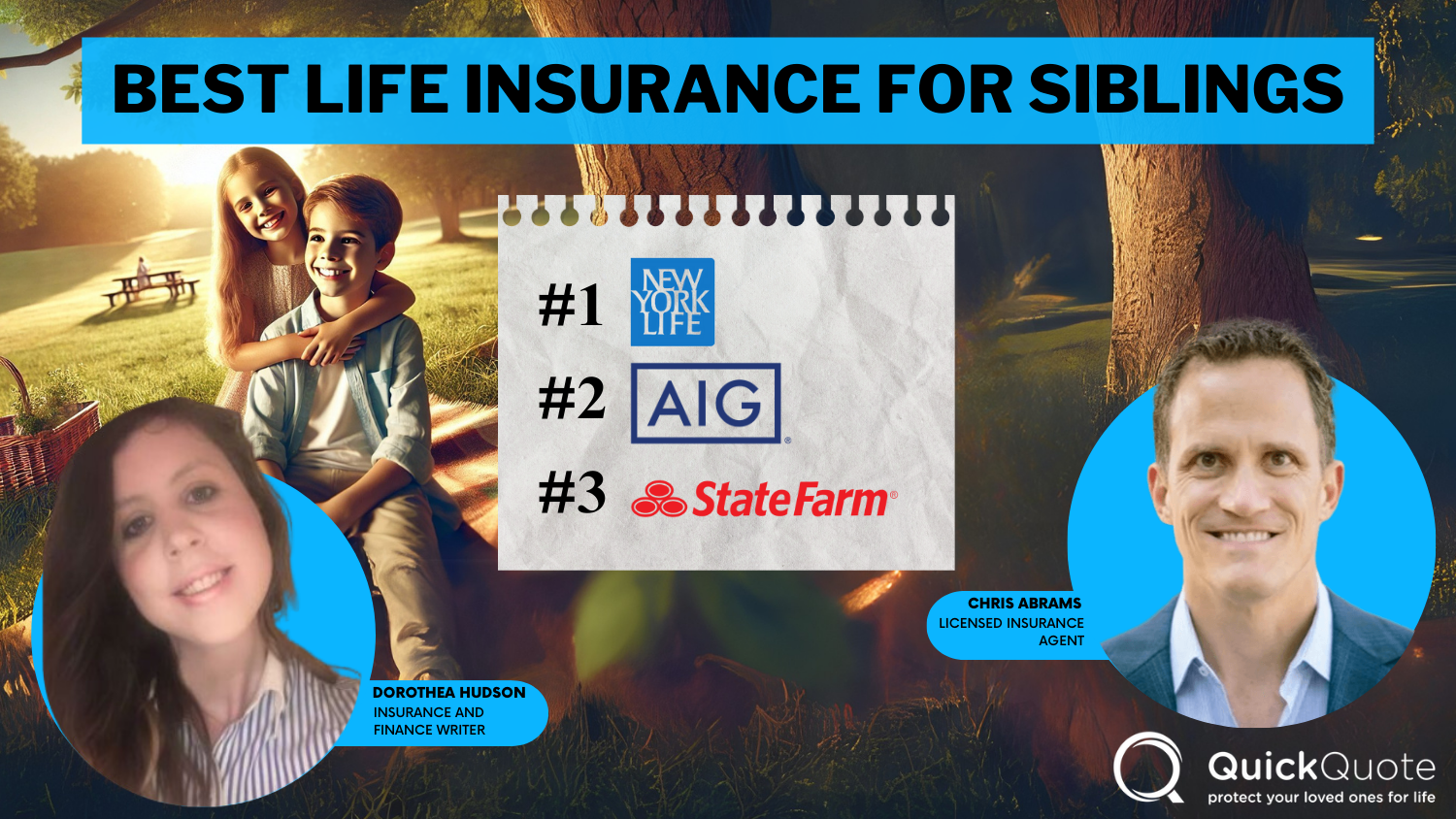 Best Life Insurance for Siblings