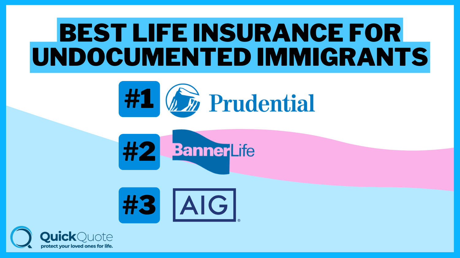 Best Life Insurance for Undocumented Immigrants: Prudential, Banner Life, and AIG