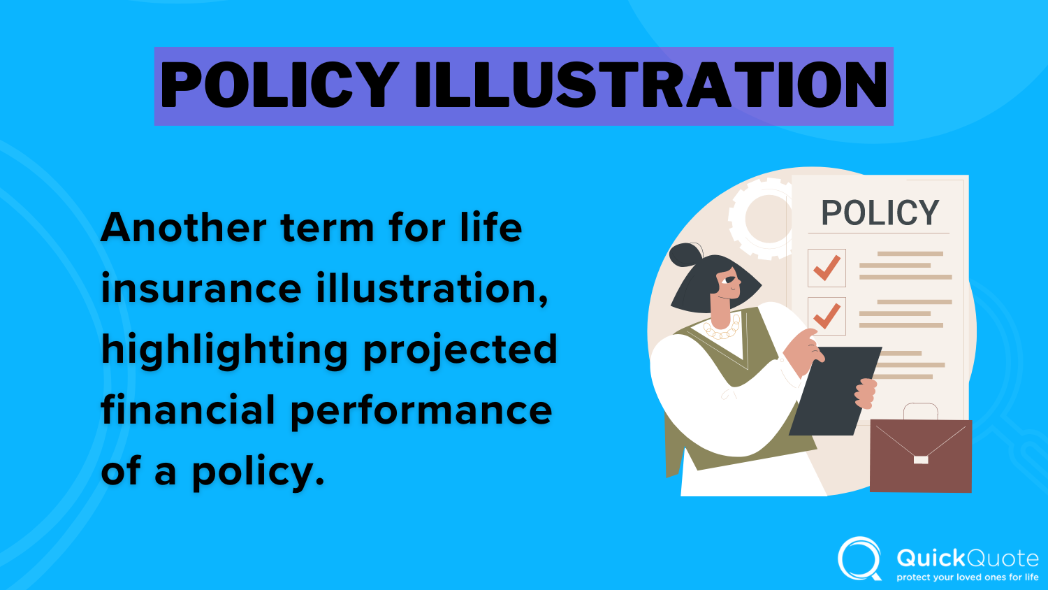 Life Insurance Policy Illustration